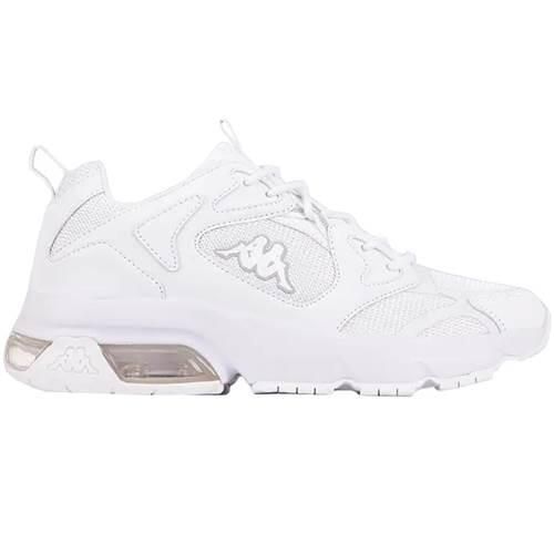 Buty do chodzenia męskie Kappa Yero. Białe buty sportowe męskie Kappa, z gumy, bez zapięcia, trekkingowe. Za 214.00 zł.