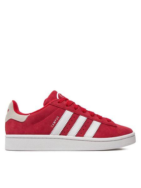 Adidas Sneakersy Campus 00s IG1230 Czerwony. Czerwone buty sportowe dziewczęce Adidas, bez wzorów, ze skóry, bez zapięcia. Za 287.99 zł.