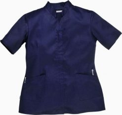 Portwest LW12 Tunika damska Premier - granatowy L. Niebieskie tuniki damskie Portwest, l, bez wzorów, bez kołnierzyka, bez ramiączek. Za 58.99 zł.