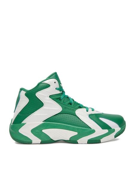 SHAQ Sneakersy EO-DEVASTATOR 2.0 AQ95042B-GW Zielony. Zielone buty sportowe chłopięce Shaq, bez wzorów, ze skóry, bez zapięcia. Za 173.99 zł.