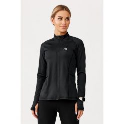 Damska bluza sportowa szybkoschnąca do biegania Rough Radical Freedom. Czarne bluzy sportowe damskie ROUGH RADICAL, m, bez wzorów, bez kaptura, do biegania. W wyprzedaży za 169.15 zł.