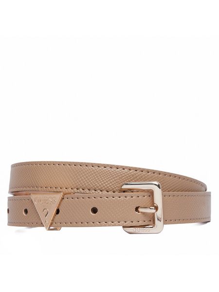 Guess Pasek BW9457 P6320 Brązowy. Brązowe paski damskie Guess, z aplikacjami. Za 194.99 zł.