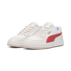 Sneakersy unisex Caven 2.0 PUMA Island Pink Tart Cherry White Red. Czerwone obuwie sportowe damskie Puma, bez wzorów, trekkingowe. Za 269.00 zł.