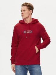 Tommy Hilfiger Bluza Track Graphic MW0MW34445 Czerwony Regular Fit. Czerwone bluzy męskie Tommy Hilfiger, m, bez wzorów, z bawełny, bez kaptura. Za 399.99 zł.