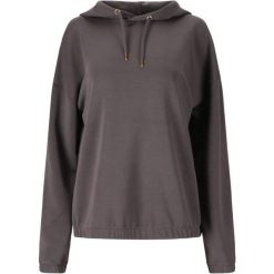 Bluza damska z kapturem Athlecia Namier. Szare bluzy damskie Athlecia, bez wzorów, z elastanu, z kapturem. Za 284.50 zł.