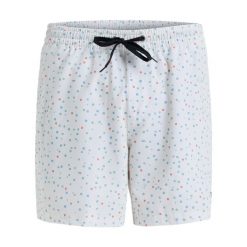 Szorty kąpielowe dla Mężczyzn SURFSILK STRAIGHT 16" Biały. Białe krótkie spodenki sportowe męskie Quiksilver, m, bez wzorów, z elastanu. Za 249.99 zł.