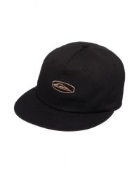 Czapka Snapback dla Mężczyzn QS FRASSNASSA Czarny. Szare czapki i kapelusze męskie Quiksilver, bez wzorów, z bawełny. Za 129.99 zł.