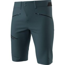 Szorty Dynafit Transalper Dynastretch. Czarne krótkie spodenki sportowe męskie Salewa, m, bez wzorów, z materiału, wspinaczkowe. Za 596.45 zł.