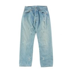 Second life - Levi Strauss jeansy męskie 501 Y2K - Stan bardzo dobry. Niebieskie jeansy męskie Levi's, klasyczne. Za 149.06 zł.