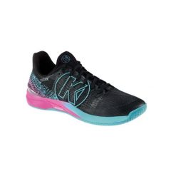 Buty Kempa Attack One 2.0. Czarne buty sportowe męskie Kempa, z materiału, bez zapięcia, do piłki ręcznej. W wyprzedaży za 453.10 zł.