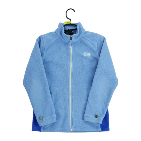 Second life - Kurtka polarowa The North Face - Stan dobry. Niebieskie kurtki damskie The North Face, m, bez wzorów, z polaru, bez kaptura. Za 123.50 zł.