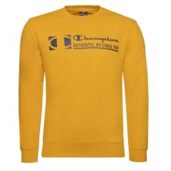 Bluzy sportowa męska Champion 217995YS113. Żółte bluzy męskie Champion, m, bez wzorów, bez kaptura. Za 213.00 zł.