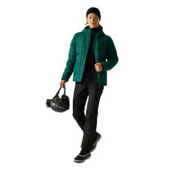 Damska Kurtka Ocieplana Entrusted Padded Jacket. Zielone kurtki damskie Dare 2b, s, bez wzorów, z lycry, z kapturem. Za 230.99 zł.