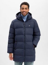 Gant Pikowana kurtka męska Mężczyźni niebieski jednolity, L. Niebieskie kurtki męskie GANT, l, bez wzorów, bez kaptura. Za 1,299.95 zł.