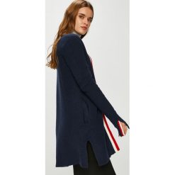 Tommy Jeans - Kardigan. Szare kardigany damskie Tommy Jeans, z bawełny. Za 539.90 zł.