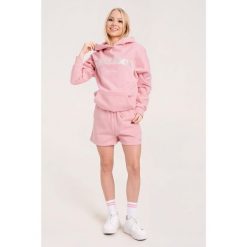Spodenki fitness damskie Gym Glamour dresowe. Czerwone obuwie sportowe damskie GYM GLAMOUR, s, bez wzorów, z dresówki, glamour, na fitness i siłownię. Za 139.99 zł.