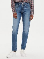 Lee Jeansy Rider 112355250 Niebieski Slim Fit. Niebieskie jeansy damskie Lee. Za 249.99 zł.