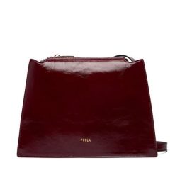 Torebka Furla. Czerwone torebki do ręki damskie Furla, bez wzorów, bez dodatków. Za 1,649.00 zł.