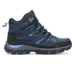 Damskie buty trekkingowe Regatta Holcombe III. Niebieskie trekkingi damskie Regatta, trekkingowe. Za 298.50 zł.