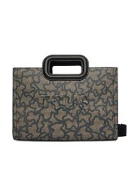 TOUS Torebka Kaos Icon 2001946351 Brązowy. Brązowe torebki do ręki damskie tous, bez wzorów, ze skóry, bez dodatków. Za 859.99 zł.