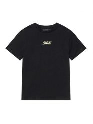 Guess T-Shirt L6RI10 K8HM4 Czarny Regular Fit. Czarne t-shirty dla chłopców Guess, z aplikacjami, z bawełny, bez ramiączek. Za 99.99 zł.