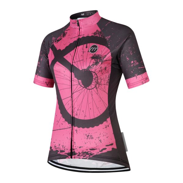 Koszulka rowerowa damska madani. Brązowe koszulki sportowe damskie MADANI, xl, bez wzorów, bez kołnierzyka, bez ramiączek, rowerowe. Za 79.00 zł.