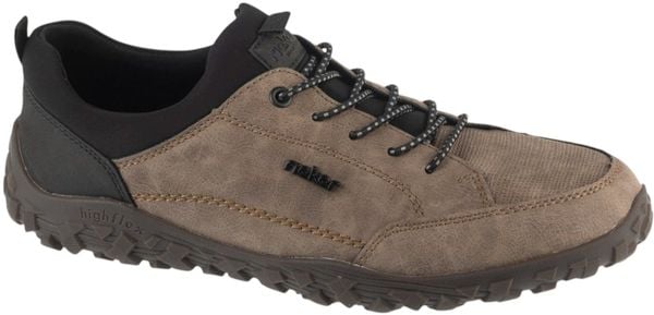 Rieker Shoes Brązowe 46 (08150-64). Brązowe buty sportowe męskie Rieker, bez zapięcia. Za 324.42 zł.