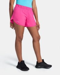 Szorty damskie Kilpi Lapina. Czerwone szorty sportowe damskie Kilpi, bez wzorów, z materiału, do biegania. Za 112.21 zł.