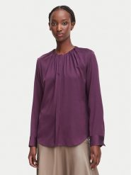 BOSS Bluzka Banorah 50571073 Fioletowy Regular Fit. Fioletowe koszule damskie Boss, bez wzorów, z jedwabiu, bez kołnierzyka, bez ramiączek. Za 1,249.00 zł.