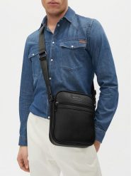 GINO ROSSI Torebka CEO-GIN-M-002-07 Czarny. Czarne saszetki męskie Gino Rossi, ze skóry. Za 159.99 zł.