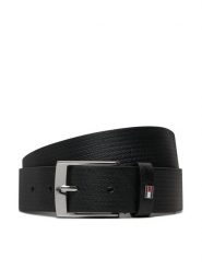 Tommy Hilfiger Pasek Męski AM0AM13015 Czarny. Czarne paski damskie Tommy Hilfiger, bez wzorów, ze skóry. Za 159.99 zł.