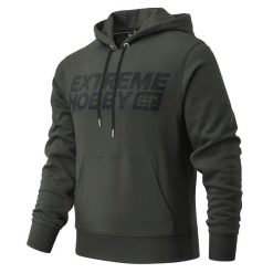 Bluza męska z kapturem EXTREME HOBBY BLOCK 2024. Niebieskie bluzy męskie EXTREME HOBBY, m, bez wzorów, z bawełny, z kapturem. Za 249.00 zł.