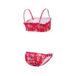 Dziewczęcy dwuczęściowy kostium kąpielowy Arena Vintage. Czerwone stroje kąpielowe dla dziewczynek Arena, bez wzorów. Za 177.50 zł.