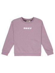 Roxy Bluza Surf Feeling Brushed ERGFT04026 Fioletowy Relaxed Fit. Fioletowe bluzy dla dziewczynek Roxy, bez wzorów, z syntetyku, bez ramiączek, bez kaptura. Za 159.99 zł.