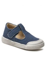 Froddo Tenisówki Rosario Vegan T-Bar G2130319 M Niebieski. Niebieskie buty sportowe chłopięce Froddo, bez wzorów, z materiału, bez zapięcia, tenisowe. Za 139.99 zł.