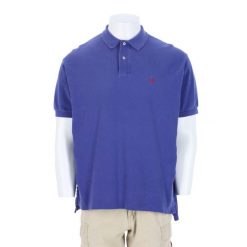 Męskie krótkie rękawy polo niebieskie. Niebieskie buty sportowe męskie Ralph Lauren, l, bez wzorów, sportowe, bez ramiączek. Za 127.76 zł.