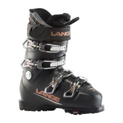 Buty narciarskie damskie Lange RX 80 W. Czarne obuwie sportowe damskie LANGE, bez wzorów, z materiału, narciarskie. Za 1,399.40 zł.