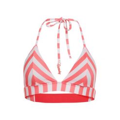 Damski top do kostiumu kąpielowego Superdry. Czerwone topy damskie Superdry., l, bez wzorów, z elastanu, bez kołnierzyka, bez ramiączek. Za 214.20 zł.