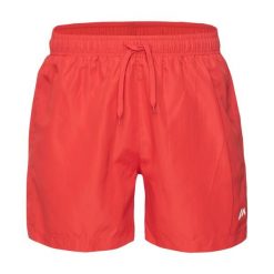 Szorty kąpielowe Martes Essentials Coconut. Czerwone kąpielówki męskie MARTES ESSENTIALS, m, bez wzorów, do pływania. Za 40.48 zł.