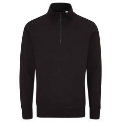 Bluza Rozpinana Unisex Dla Dorosłych. Czarne bluzy damskie MANTIS, bez wzorów, bez kaptura. Za 183.99 zł.