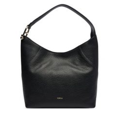 Torebka Furla. Czarne torebki do ręki damskie Furla, bez wzorów, klasyczne, bez dodatków. Za 1,739.00 zł.