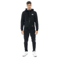 Herren-Trainingsanzug aus technischem Gewebe Leone 1947 Tech. Czarne buty sportowe męskie LEONE 1947 APPAREL, z dresówki, bez zapięcia, na fitness i siłownię. W wyprzedaży za 235.76 zł.