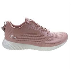 Buty damskie SKECHERS Bobs Squad Tough Talk. Czerwone obuwie sportowe damskie Skechers, bez wzorów, trekkingowe, Skechers Sport. Za 215.00 zł.