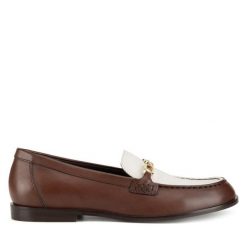 Mokasyny GINO ROSSI. Brązowe mokasyny damskie Gino Rossi. Za 224.99 zł.