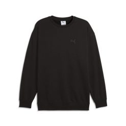 Bluza unisex Essentials Elevated PUMA. Czarne bluzy męskie Puma, xs, bez wzorów, prążkowane, bez kaptura. Za 219.00 zł.