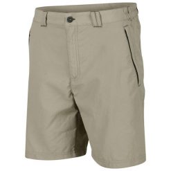 Leesville II męskie spodenki trekkingowe. Brązowe krótkie spodenki sportowe męskie Regatta, l, bez wzorów, z poliamidu, trekkingowe. W wyprzedaży za 139.99 zł.