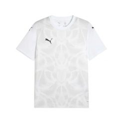 Koszulka Puma Team Ultimate. Białe koszulki sportowe męskie Puma, bez wzorów, z materiału, bez kołnierzyka, bez ramiączek, do piłki nożnej. Za 174.50 zł.