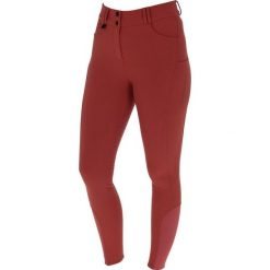 Damskie spodnie jeździeckie o pełnej przyczepności Covalliero. Brązowe spodnie sportowe damskie COVALLIERO, s, bez wzorów, z materiału, na fitness i siłownię. Za 433.50 zł.