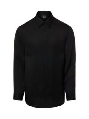 Armani Exchange Koszula Mężczyźni Regular Fit wiskoza czarny, XL. Czarne koszule męskie Armani Exchange, m, bez wzorów, z wiskozy, bez kołnierzyka, bez ramiączek. Za 279.95 zł.