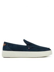 Tommy Hilfiger Mokasyny FM0FM05354 Granatowy. Niebieskie mokasyny męskie Tommy Hilfiger, ze skóry. Za 399.99 zł.